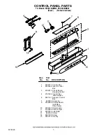 Предварительный просмотр 7 страницы KitchenAid KSSO36QMB02 Parts List