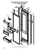 Предварительный просмотр 15 страницы KitchenAid KSSO36QMB02 Parts List