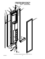 Предварительный просмотр 17 страницы KitchenAid KSSO36QMB02 Parts List