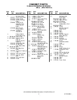 Preview for 2 page of KitchenAid KSSO36QTB00 Parts List