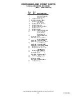 Preview for 20 page of KitchenAid KSSO36QTB00 Parts List