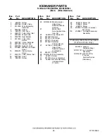 Preview for 26 page of KitchenAid KSSO36QTB00 Parts List