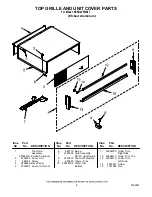 Предварительный просмотр 8 страницы KitchenAid KSSO42FMX01 Parts List