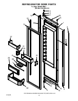 Предварительный просмотр 13 страницы KitchenAid KSSO42FMX01 Parts List