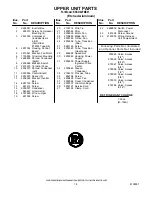 Предварительный просмотр 18 страницы KitchenAid KSSO42FMX01 Parts List