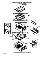 Предварительный просмотр 9 страницы KitchenAid KSSO42FMX02 Parts List