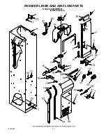 Предварительный просмотр 11 страницы KitchenAid KSSO42FMX02 Parts List