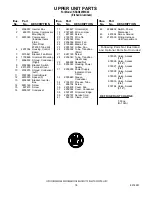 Предварительный просмотр 18 страницы KitchenAid KSSO42FMX02 Parts List