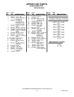 Preview for 18 page of KitchenAid KSSO42FTX00 Parts List