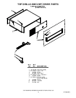 Preview for 8 page of KitchenAid KSSO42FTX03 Parts List