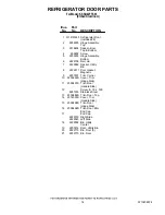 Preview for 14 page of KitchenAid KSSO42FTX03 Parts List