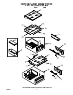 Предварительный просмотр 9 страницы KitchenAid KSSO42QMB00 Parts List