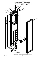 Предварительный просмотр 17 страницы KitchenAid KSSO42QMB00 Parts List