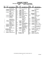 Предварительный просмотр 2 страницы KitchenAid KSSO42QMB01 Parts List