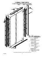 Предварительный просмотр 3 страницы KitchenAid KSSO42QMB01 Parts List