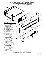 Предварительный просмотр 8 страницы KitchenAid KSSO42QMB01 Parts List