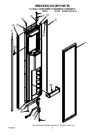 Предварительный просмотр 17 страницы KitchenAid KSSO42QMB01 Parts List