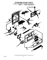 Предварительный просмотр 19 страницы KitchenAid KSSO42QMB01 Parts List