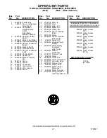 Предварительный просмотр 22 страницы KitchenAid KSSO42QMB01 Parts List