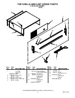 Preview for 8 page of KitchenAid KSSO42QMB03 Parts List