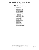 Preview for 14 page of KitchenAid KSSO42QMB03 Parts List