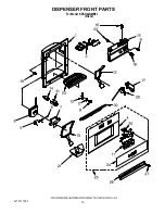 Preview for 19 page of KitchenAid KSSO42QMB03 Parts List