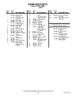 Preview for 26 page of KitchenAid KSSO42QMB03 Parts List