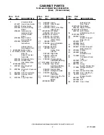 Preview for 2 page of KitchenAid KSSO42QTB00 Parts List