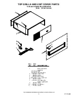 Preview for 8 page of KitchenAid KSSO42QTB00 Parts List