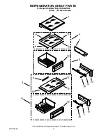 Preview for 9 page of KitchenAid KSSO42QTB00 Parts List