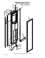 Предварительный просмотр 17 страницы KitchenAid KSSO42QTB02 Parts List