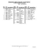 Preview for 12 page of KitchenAid KSSO42QTB03 Parts List