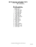 Preview for 14 page of KitchenAid KSSO42QTB03 Parts List