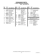 Preview for 26 page of KitchenAid KSSO42QTB04 Parts List