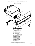 Предварительный просмотр 8 страницы KitchenAid KSSO48FMX00 Parts List