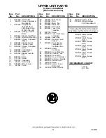 Предварительный просмотр 18 страницы KitchenAid KSSO48FMX00 Parts List