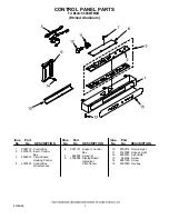 Предварительный просмотр 7 страницы KitchenAid KSSO48FMX01 Parts List