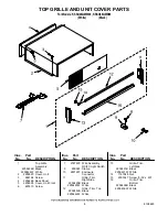 Preview for 8 page of KitchenAid KSSO48QMB00 Parts List