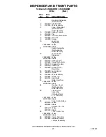 Preview for 20 page of KitchenAid KSSO48QMB00 Parts List