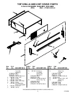 Предварительный просмотр 8 страницы KitchenAid KSSO48QMB01 Parts List