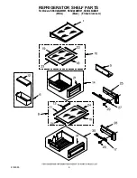 Предварительный просмотр 9 страницы KitchenAid KSSO48QMB01 Parts List