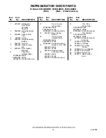 Предварительный просмотр 16 страницы KitchenAid KSSO48QMB01 Parts List