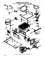 Предварительный просмотр 21 страницы KitchenAid KSSO48QMB01 Parts List