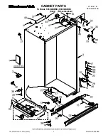 Предварительный просмотр 1 страницы KitchenAid KSSO48QMB02 Parts List