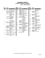 Предварительный просмотр 2 страницы KitchenAid KSSO48QMB02 Parts List