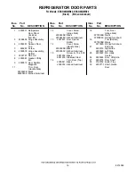 Предварительный просмотр 16 страницы KitchenAid KSSO48QMB02 Parts List