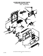 Предварительный просмотр 19 страницы KitchenAid KSSO48QMB02 Parts List