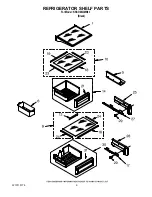 Предварительный просмотр 9 страницы KitchenAid KSSO48QMB03 Parts List