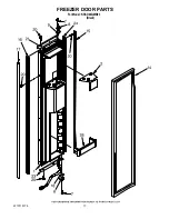 Предварительный просмотр 17 страницы KitchenAid KSSO48QMB03 Parts List