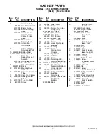 Preview for 2 page of KitchenAid KSSO48QTB00 Parts Manual